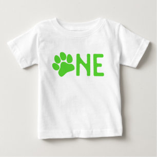 Camiseta De Bebé Primer cumpleaños del perro