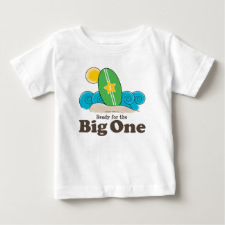 Camiseta De Bebé Primer cumpleaños Surf Baby Long Sleeve Tee