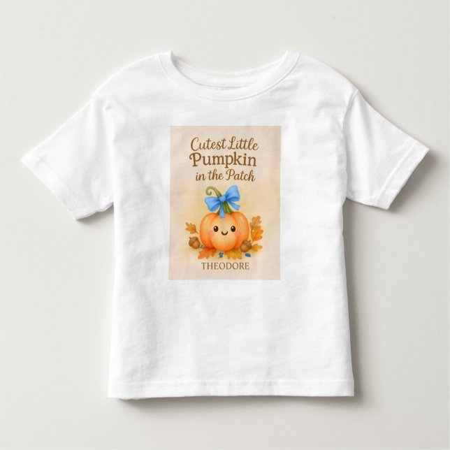 Camiseta De Bebé Primer Día de Acción de Gracias para un niño bebé  (Anverso)