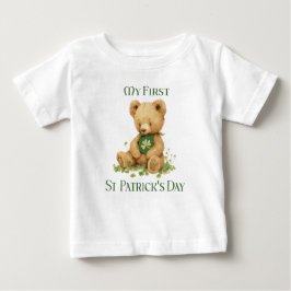 Camiseta De Bebé Primer Día de San Patricio