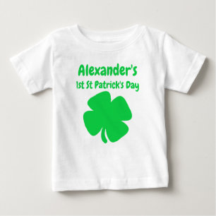 Camiseta De Bebé Primer Día de San Patricio