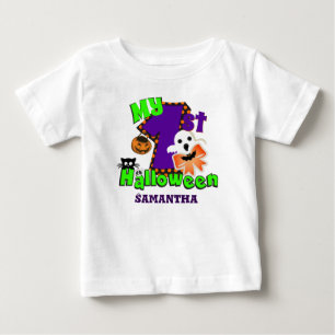 Camiseta De Bebé Primer fantasma de Halloween
