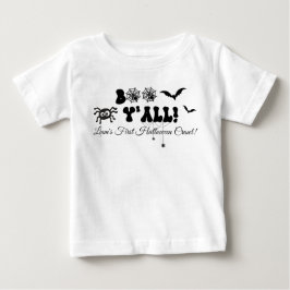 Camiseta De Bebé ¡Primer garabato de Halloween personalizado!