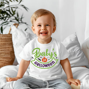 Camiseta De Bebé Primer Halloween del bebé 