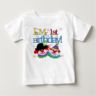 Camiseta De Bebé Primer payaso del cumpleaños