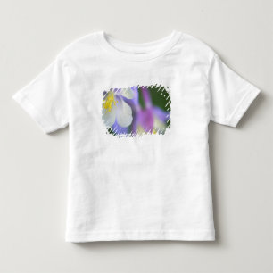 Camiseta De Bebé Primer plano de la flor de Aquilegia de Colorado.