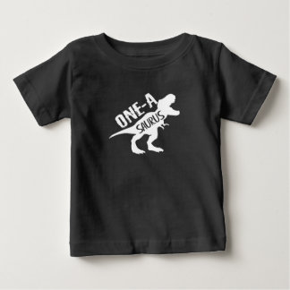 Camiseta De Bebé Primer primer cumpleaños de un dinosaurio sauro