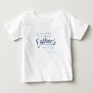 Camiseta De Bebé Primer regalo del Día del Padre de bebé - Personal
