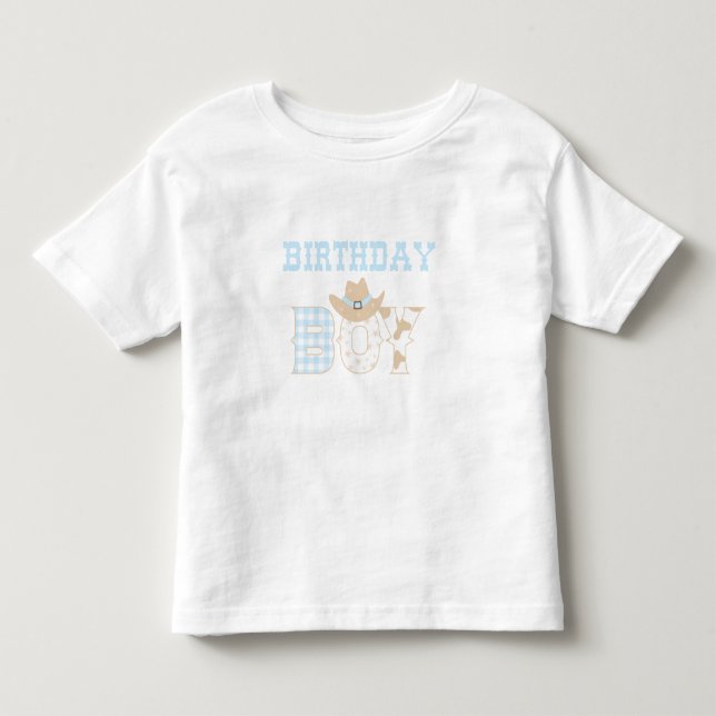 Camiseta De Bebé Primer Rodeo Cumpleaños UNO (Anverso)