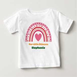 Camiseta De Bebé Primer viaje alrededor del arcoiris foto del prime