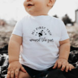 Camiseta De Bebé Primer Viaje Alrededor Del Cohete Del Sol<br><div class="desc">El diseño de un cohete "First Trip Around the Sun",  perfecto para celebrar el primer cumpleaños de tu bebé.</div>