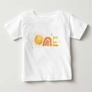 Camiseta De Bebé Primer Viaje Alrededor Del Sol Primer cumpleaños