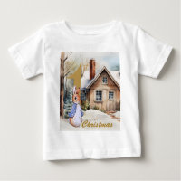 Primera Navidad Peter Snowy paisaje