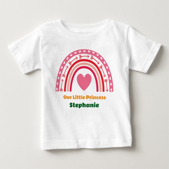 Camiseta De Bebé Primera vuelta alrededor del arcoíris foto de cump (Anverso)