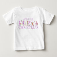 Primeras letras de Navidad de animalitos lindos no
