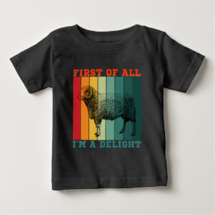 CAMISETA DE BEBÉ PRIMERO QUE TODO SOY UN DELICIOSO