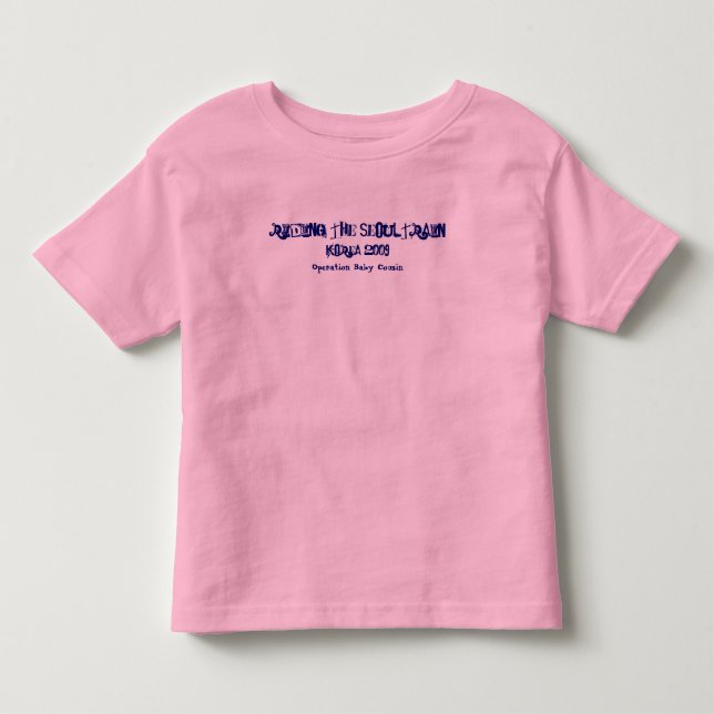 Camiseta De Bebé Primo del bebé de la operación (Anverso)