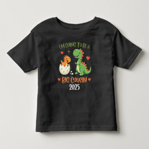 Camiseta De Bebé Primo Grande Dinosaurio Voy A Ser Primo Bebé Rex