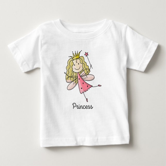 Camiseta De Bebé Princesa (Anverso)