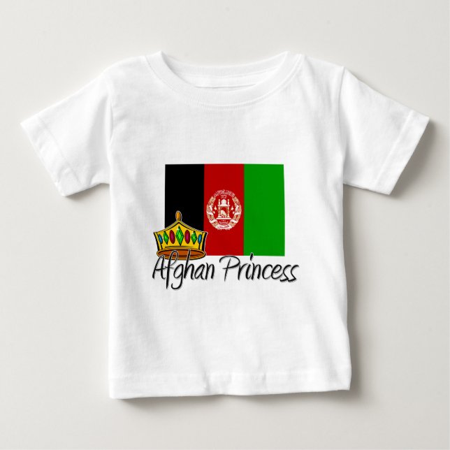 Camiseta De Bebé Princesa Afgana (Anverso)
