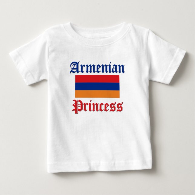 Camiseta De Bebé Princesa armenia (Anverso)