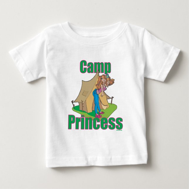 Camiseta De Bebé Princesa-CAMP (Anverso)