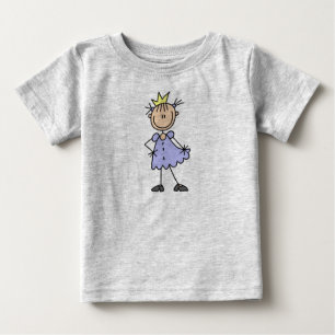 Camiseta De Bebé Princesa con camisas