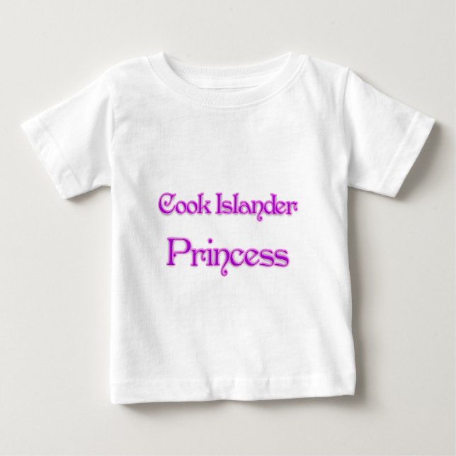 Camiseta De Bebé Princesa Cook Islander (Anverso)