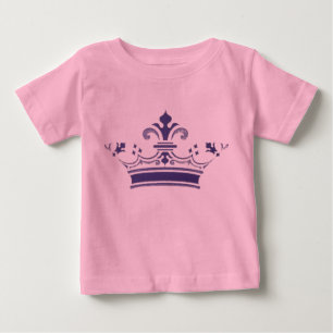 Camiseta De Bebé Princesa coronada