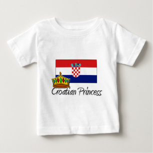 Camiseta De Bebé Princesa croata