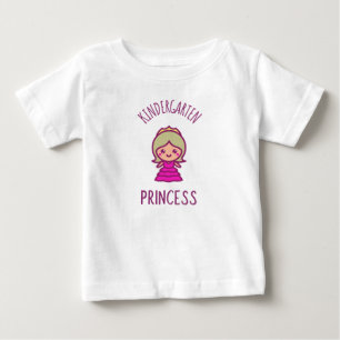 Camiseta De Bebé Princesa Cute De Kindergarten - Primer Día De La E