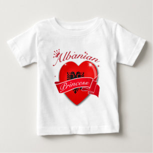 Camiseta De Bebé Princesa de Albania