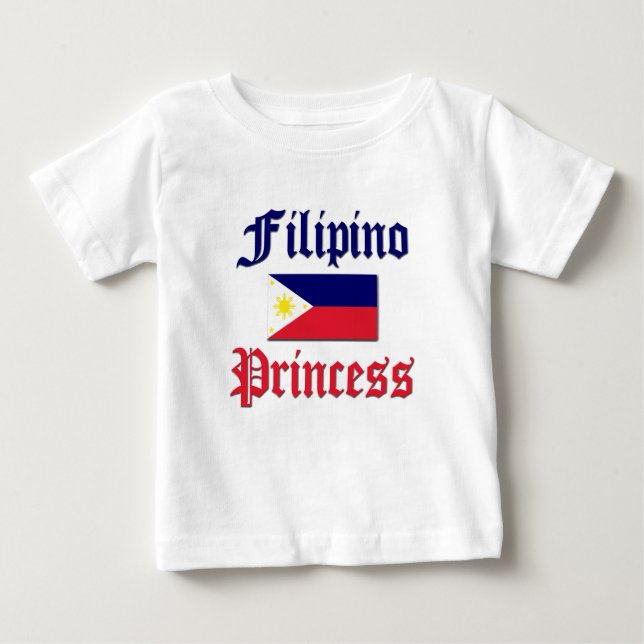 Camiseta De Bebé Princesa de Filipinas (Anverso)