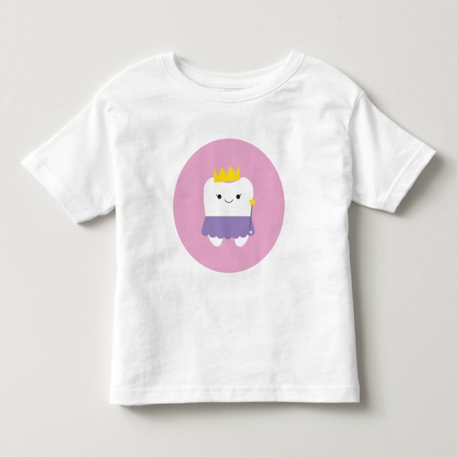Camiseta De Bebé Princesa de hadas dental (Anverso)