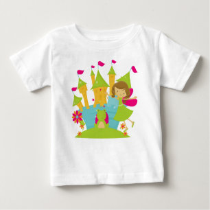 Camiseta De Bebé Princesa de hadas triguena Baby Sleeveless Dress