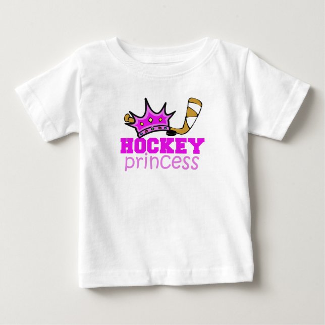 Camiseta De Bebé Princesa de hockey (Anverso)