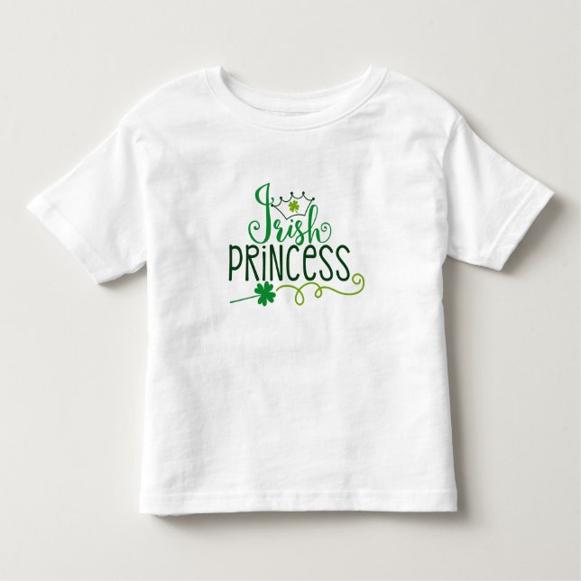 Camiseta De Bebé Princesa de Irlanda | San Patricio (Anverso)