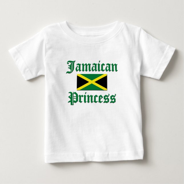 Camiseta De Bebé Princesa de Jamaica (Anverso)