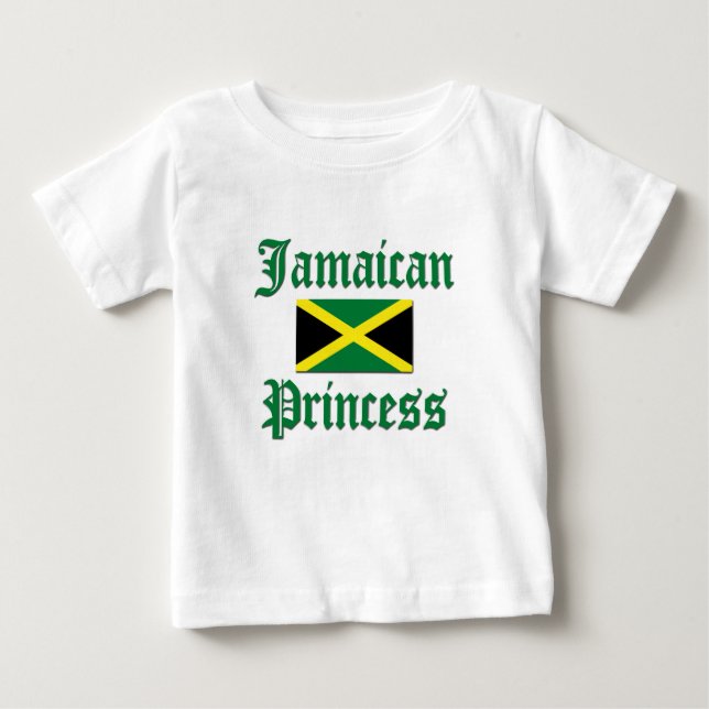Camiseta De Bebé Princesa de Jamaica (Anverso)