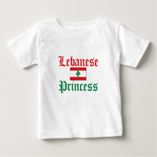 Camiseta De Bebé Princesa de Líbano