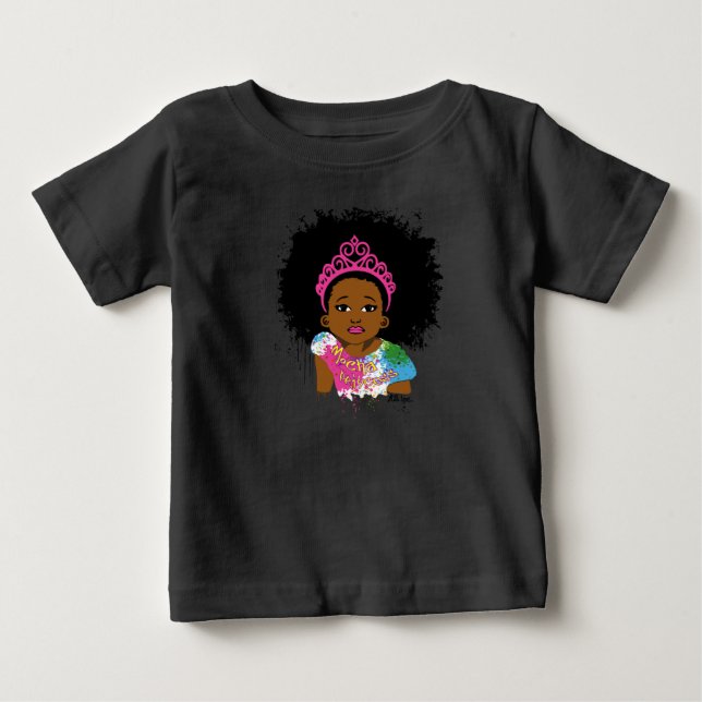 Camiseta De Bebé Princesa de Mocha (Anverso)