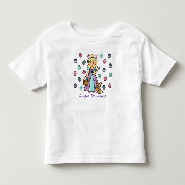 Camiseta De Bebé Princesa de Pascua (Anverso)
