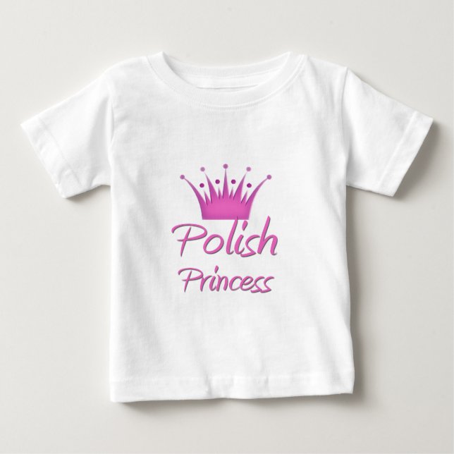 Camiseta De Bebé Princesa de Polonia (Anverso)