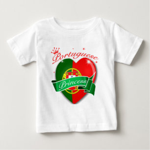 Camiseta De Bebé Princesa de Portugal