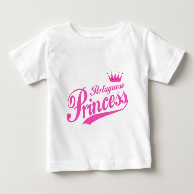 Camiseta De Bebé Princesa de Portugal (Anverso)