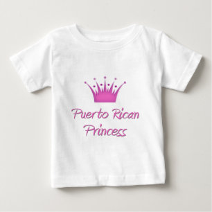 Camiseta De Bebé Princesa de Puerto Rico