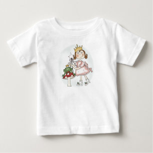 Camiseta De Bebé Princesa de rana