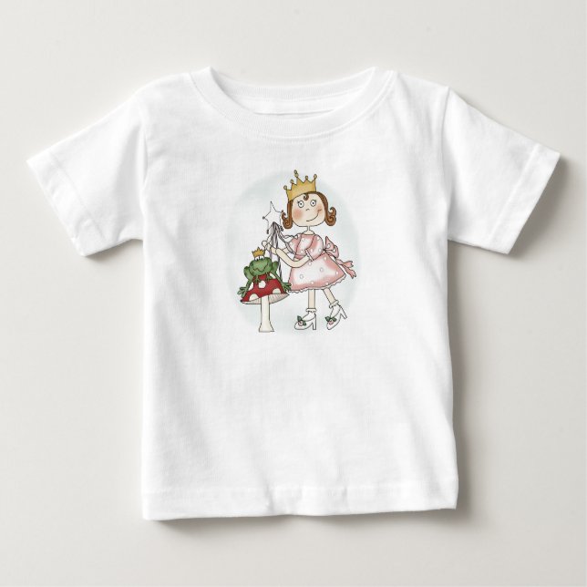 Camiseta De Bebé Princesa de rana (Anverso)