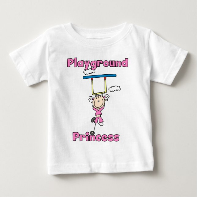Camiseta De Bebé Princesa de recreo (Anverso)