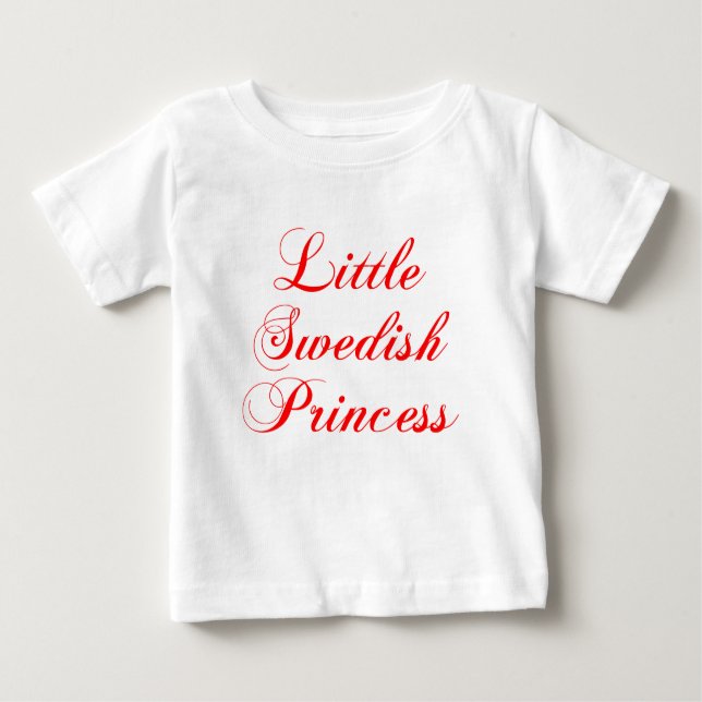 Camiseta De Bebé Princesa de Suecia (Anverso)